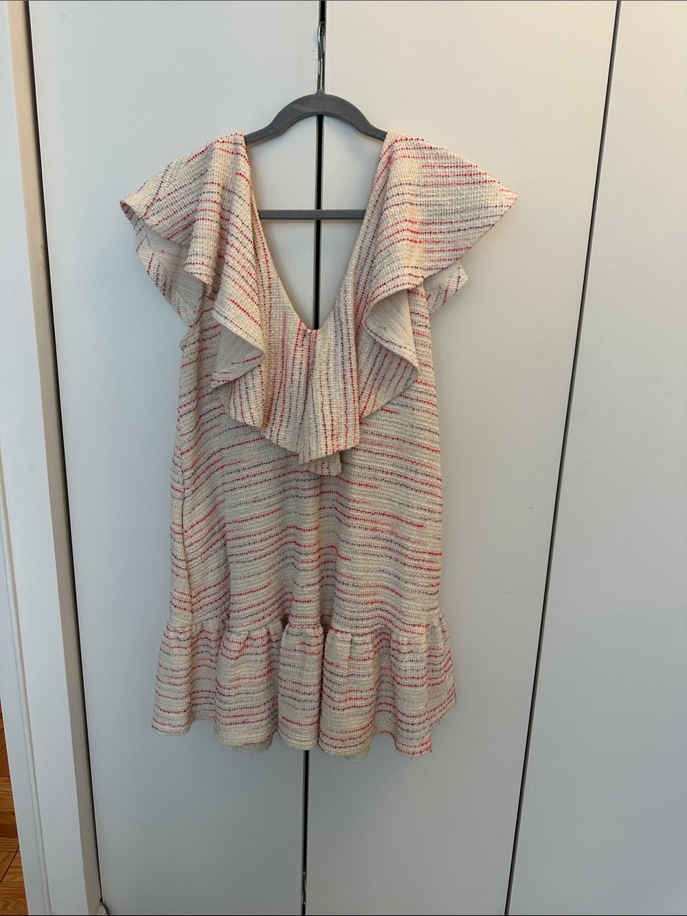 Something Navy Ruffle Dress